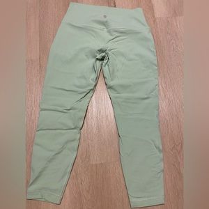 Mint Green Lululemon HR Align Leggings
